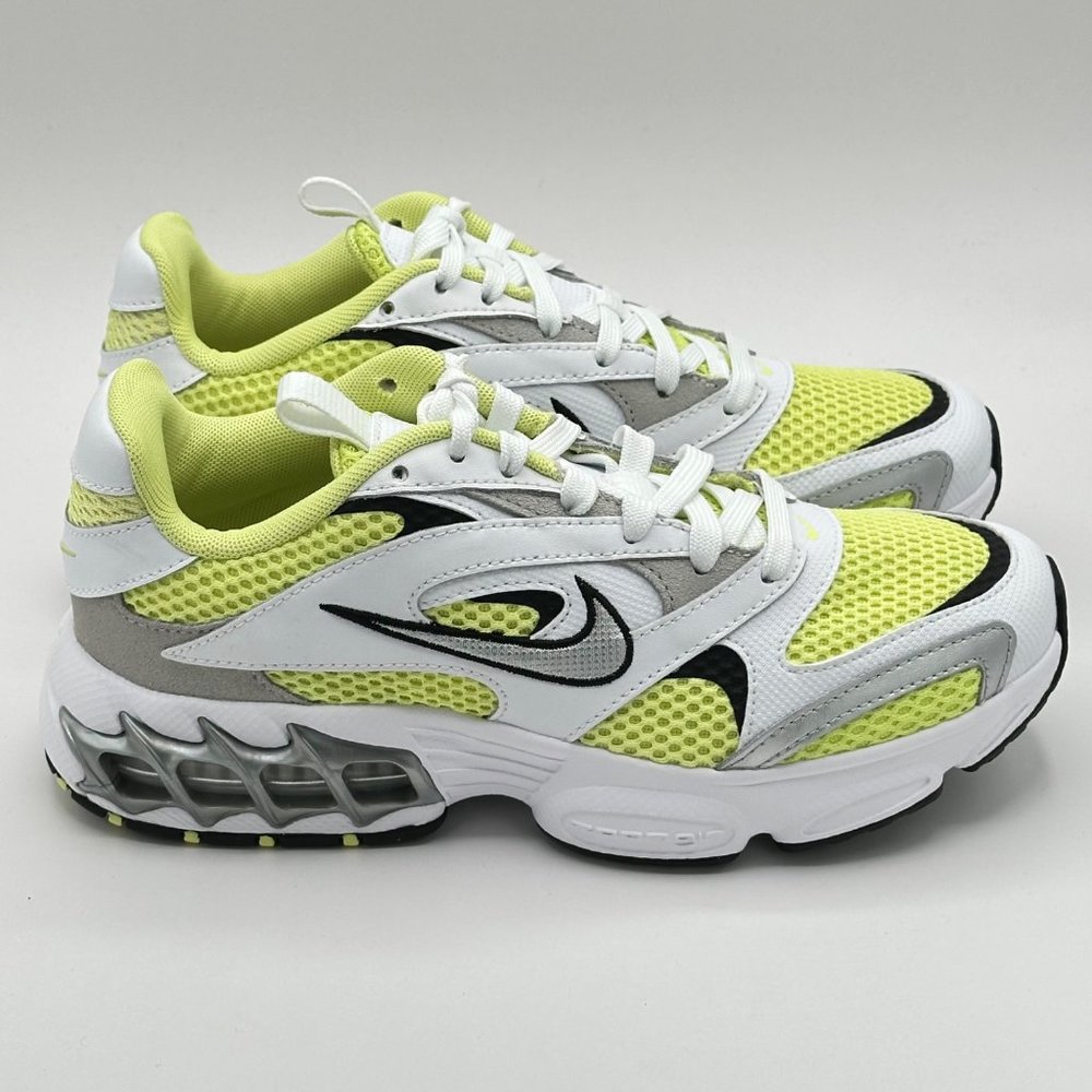 Women's Nike Zoom Air Fire White Light Lemon Twist CW3876-102 Sz 6.5 - Picture 3 of 11